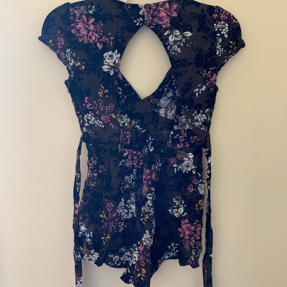 Open back romper - Picture 3 of 4